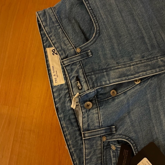 NWT RAG & BONE NINA HIGH RISE ANKLE CIGARETTE JEANS Size 29 - Picture 6 of 7